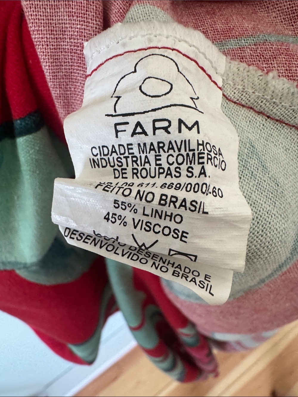 FARM Rio linen maxi dress - Picture 3 of 4